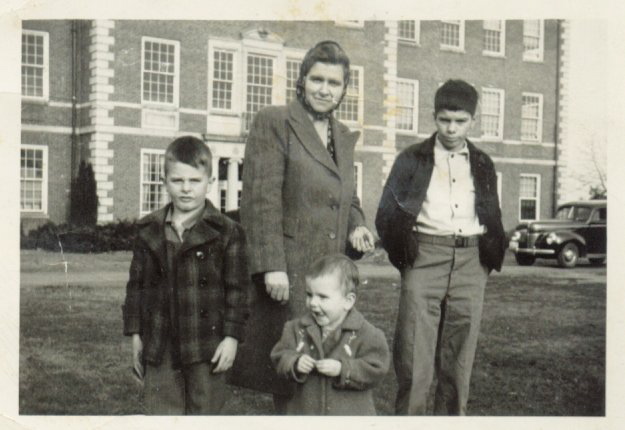 Don, Doris, Ted, baby Sharon