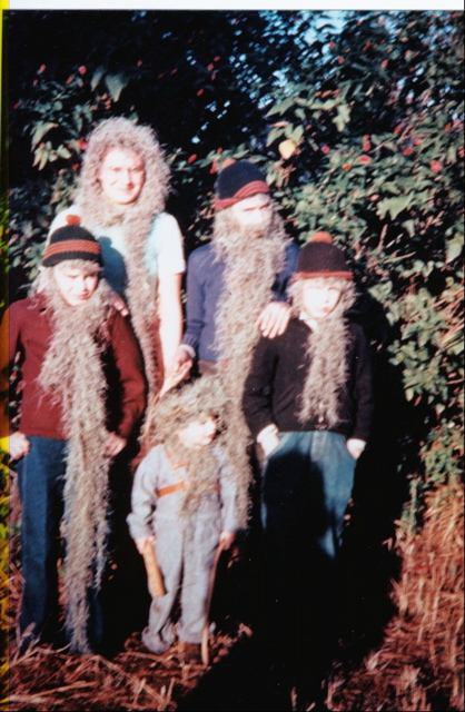 Jack, Charlotte, David Ted w Don in front