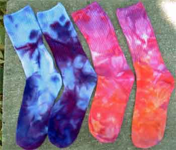 LWI-dyed bamboo socks