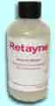 Retayne is a cationic dye fixative.