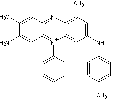 chemical structure of Mauveine B